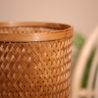 Корзина плетёная, из бамбука 20х20х25 см Корзина плетёная, из бамбука 20х20х25 см