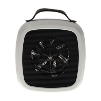 Мини тепловентилятор настольный LTO-01, 500Вт, 4м2, от сети, белый Мини тепловентилятор настольный LTO-01, 500Вт, 4м2, от сети, белый