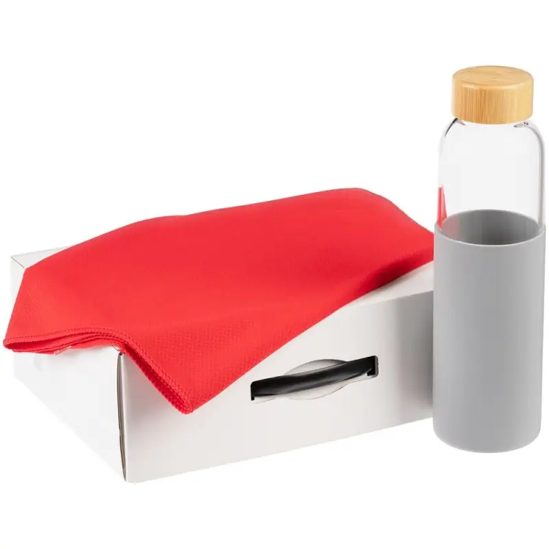 Коробка Matter Light, белая, с черной ручкой Коробка Matter Light, белая, с черной ручкой