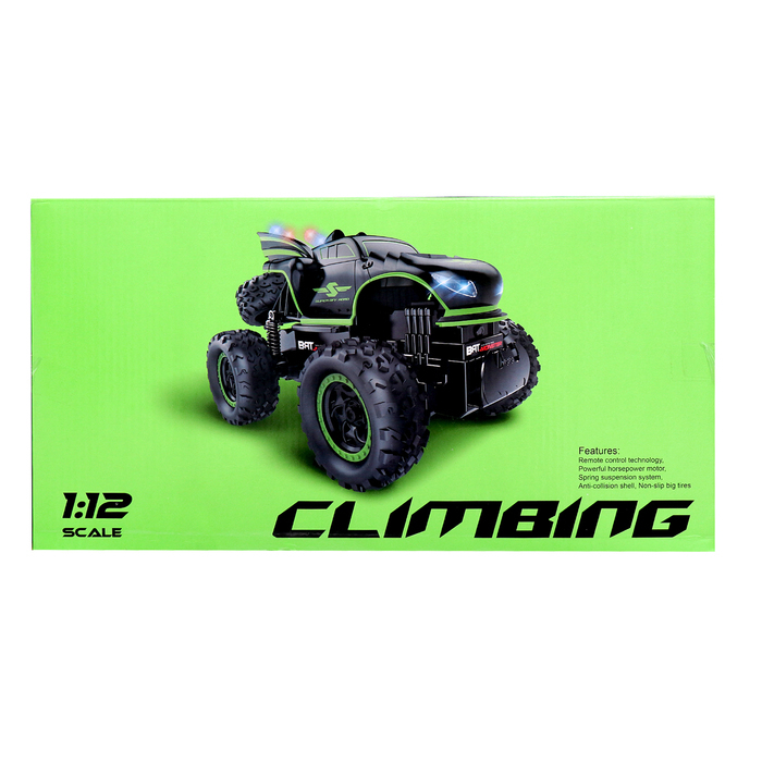 Джип &laquo;Герой&raquo;, радиоуправляемый, масштаб 1:12, задний привод, работает от аккумулятора, цвет МИКС