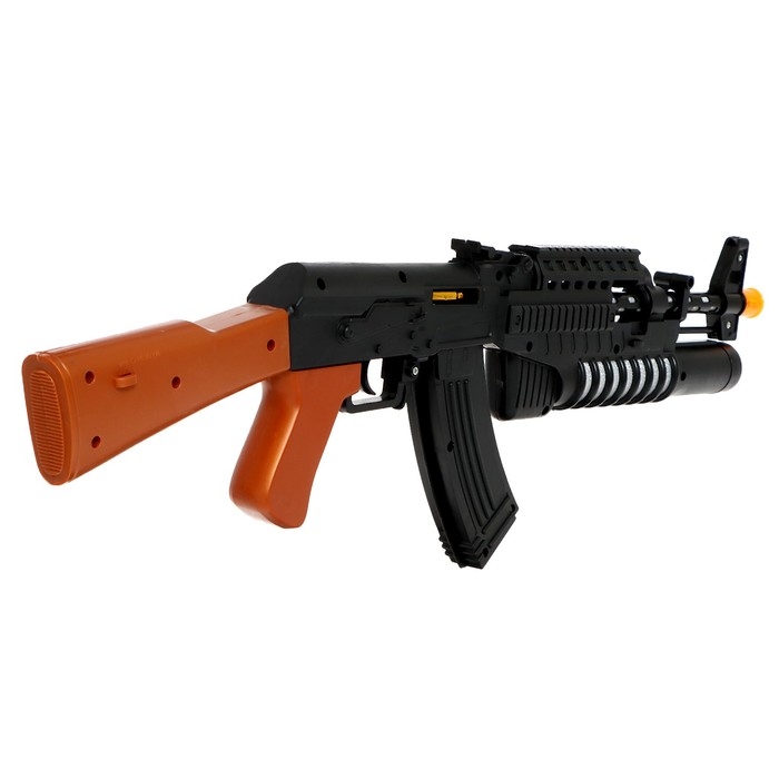 Автомат &laquo;АК-74&raquo;, свет, звук