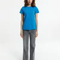 Футболка женская T-bolka Lady, бирюзовая, размер L Футболка женская T-bolka Lady, бирюзовая, размер L