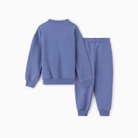 Комплект для мальчика (джемпер, брюки), цвет синий, рост 122 см