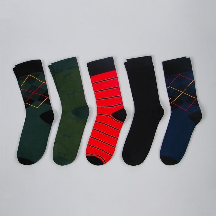 Набор носков Набор носков "Истинному джентльмену" р. 39-40 (24-26 см)