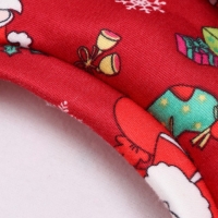 Кофта новогодняя для животных "Подарки", размер XS, красный (ДС 20, ОШ 22, ОГ 30 см)