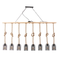 Светильник "Эндо" 8хЕ27 40Вт черный 150х140 см Светильник "Эндо" 8хЕ27 40Вт черный 150х140 см