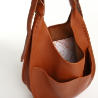 Сумка женская на магните TEXTURA, средний размер, цвет коричневый Сумка женская на магните TEXTURA, средний размер, цвет коричневый