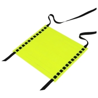 Координационная лестница ONLYTOP, 6 м, толщина 4 мм, цвет салатовый Координационная лестница ONLYTOP, 6 м, толщина 4 мм, цвет салатовый