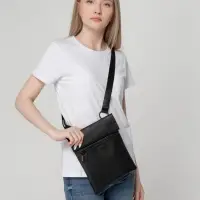 Сумка через плечо ringLink, черная Сумка через плечо ringLink, черная