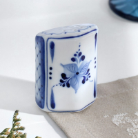 Набор для специй &laquo;Ромашка&raquo;, 4 предмета, гжель