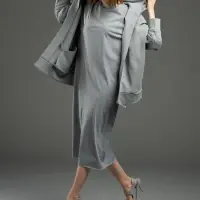 Толстовка унисекс H3, серая, размер XS/S Толстовка унисекс H3, серая, размер XS/S