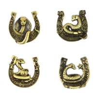 Подкова новогодняя &laquo;Новый год: Новогодняя&raquo;, МИКС, 3.5 см