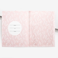 Папка для свидетельства о рождении &laquo;Нашей девочки&raquo;, цветы, А4