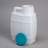 Канистра пищевая «Бочонок», 10 л, белая Канистра пищевая «Бочонок», 10 л, белая
