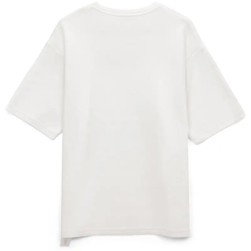 Джемпер с коротким рукавом Siluetti Volumica, молочно-белый, размер XS/S Джемпер с коротким рукавом Siluetti Volumica, молочно-белый, размер XS/S