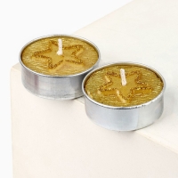 Новогодние свечи &laquo;Снег за окном, счастье в сердце&raquo;, набор 3 шт.