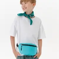 Детская поясная сумка Sonrisa, бирюзовая