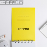 Скетчбук &laquo;Я не показываю свои рисунки&raquo; А5, 40 л, 100 г/м