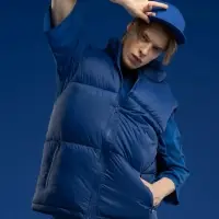 Жилет двусторонний V2, синий, размер XL/XXL