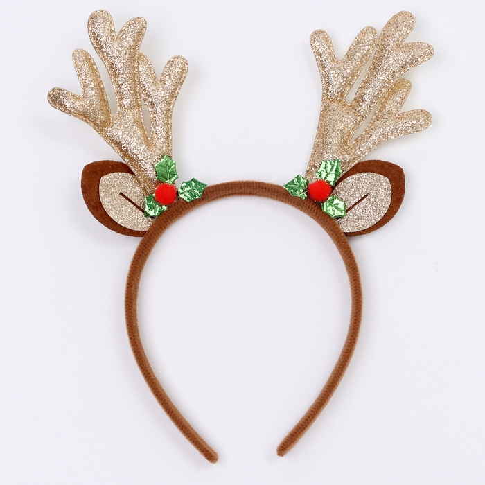 Карнавальный ободок &laquo;Рога&raquo;, цвета МИКС