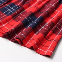 Платье детское с рюшами KAFTAN "Клетка" р.32 (110-116 см)