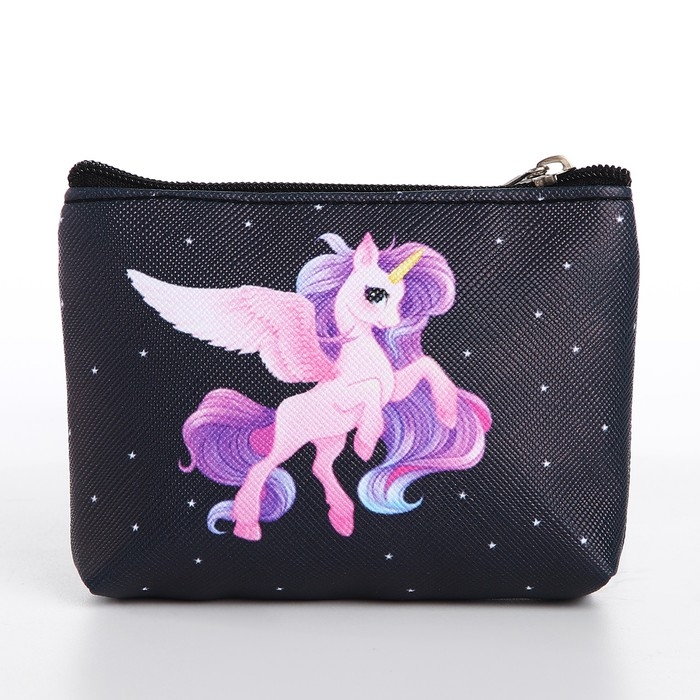 Кошелек детский, цвет микс Кошелек детский, цвет микс "Сказочный единорог", 11*7 см микс