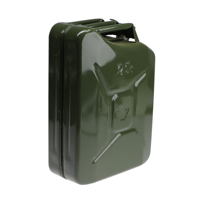 Канистра стальная для ГСМ, 20 л, металлическая, крышка с рычагом Канистра стальная для ГСМ, 20 л, металлическая, крышка с рычагом