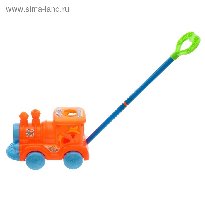 Каталка на палке «Паровозик», МИКС Каталка на палке «Паровозик», МИКС