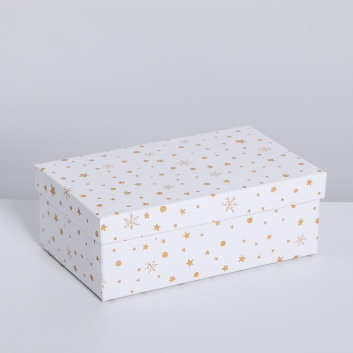 Набор коробок 10 в 1 &laquo;Снежинки&raquo;, 12 х 7 х 4 - 32.5 х 20 х, Новый год