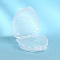 Контейнер для хранения протезов, 8 &times; 7 &times; 3 см, цвет прозрачный