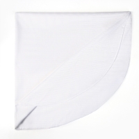 Скатерть "Этель" Shine  овал 150*220 +/-3см, цв.белый, пл. 192 г/м2, хл с ВГМО