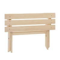 Лавка деревянная складная из липы "Добропаровъ" 100х33х45 см, для бани, нагрузка до 100кг Лавка деревянная складная из липы "Добропаровъ" 100х33х45 см, для бани, нагрузка до 100кг