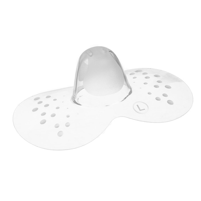 Накладки на грудь для кормления, силиконовые, размер L, в комплекте 2 шт., Mum&Baby