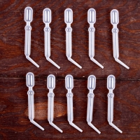 Пипетка для опытов и творчества 1,5 мл, набор 10 шт., размер 1 шт. &mdash; 0,9 &times; 7 см