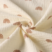 Пеленка двухслойная Крошка Я Rainbow, 130х100см, муслин,100 % хлопок Пеленка двухслойная Крошка Я Rainbow, 130х100см, муслин,100 % хлопок