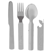 Набор столовых приборов туристический &laquo;СЛЕДОПЫТ&raquo;, ложка, вилка, нож, открывашка