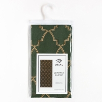 Новый год.Дорожка Этель "Gold ornament" 30х70см, 100%хл, саржа 190 г/м2