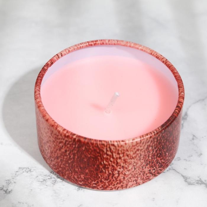 Ароматическая свеча в банке &laquo;Самая нежная&raquo;, 2,5 х 4,8 см.