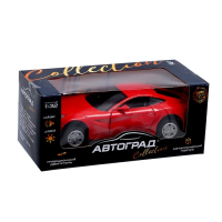 Машина металлическая &laquo;Спорткар&raquo;, инерционная, свет и звук, масштаб 1:30