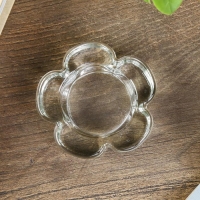 Подсвечник стекло на 1 свечу "Цветок" прозрачный 2,5х6,5х6,5 см Подсвечник стекло на 1 свечу "Цветок" прозрачный 2,5х6,5х6,5 см