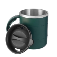 Термокружка "Мастер К" Поход, 450 мл, с ручкой, сохраняет тепло 2 ч Термокружка "Мастер К" Поход, 450 мл, с ручкой, сохраняет тепло 2 ч