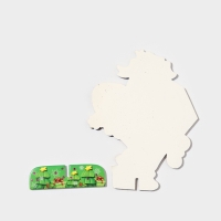 Декоративное украшение (подставка) "Дед мороз с подарком" 9х14,5 см Декоративное украшение (подставка) "Дед мороз с подарком" 9х14,5 см