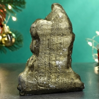 Новый год. Символ 2025. Фигура "Змея хрустальница" золото, 12х6см Новый год. Символ 2025. Фигура "Змея хрустальница" золото, 12х6см