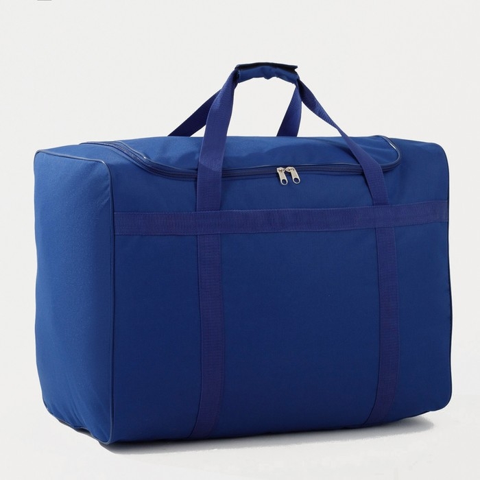 Сумка дорожная на молнии, цвет синий Сумка дорожная на молнии, цвет синий