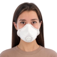 Полумаска фильтрующая формованная с клапаном "Исток" FFP1 Полумаска фильтрующая формованная с клапаном "Исток" FFP1