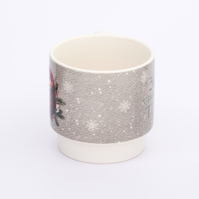 Новый год. Кружка керамическая &laquo;Зима подарит тепло&raquo;, 350 мл