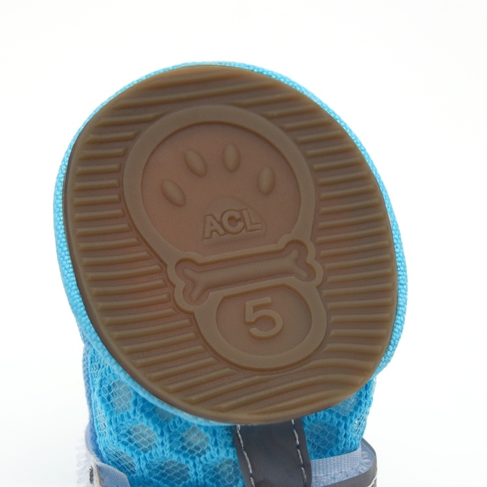 Ботинки Ботинки "Кросс", набор 4 шт, 4 размер (5,3 х 4 см), голубые