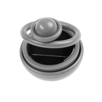 Аксессуар на панель, гравитационные кольца, вращается от солнца, серый Аксессуар на панель, гравитационные кольца, вращается от солнца, серый