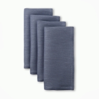 Набор салфеток Этель Blue40х40 см - 4 шт, 100% лён Набор салфеток Этель Blue40х40 см - 4 шт, 100% лён