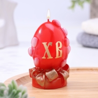 Декоративная свеча &laquo;Пасхальное яйцо с вербой&raquo; малая